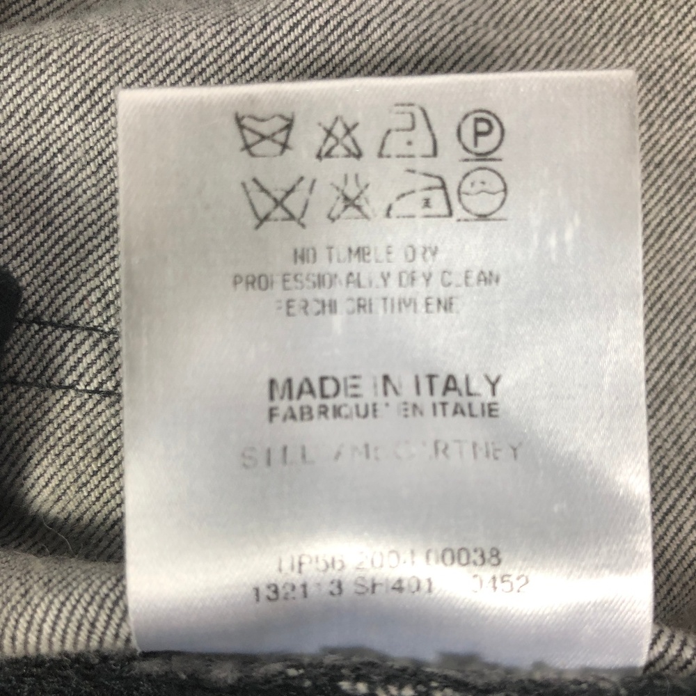 STELLA MCCARTNEY JEANS - FADED BLACK - Size 8 - Picture 7 of 8